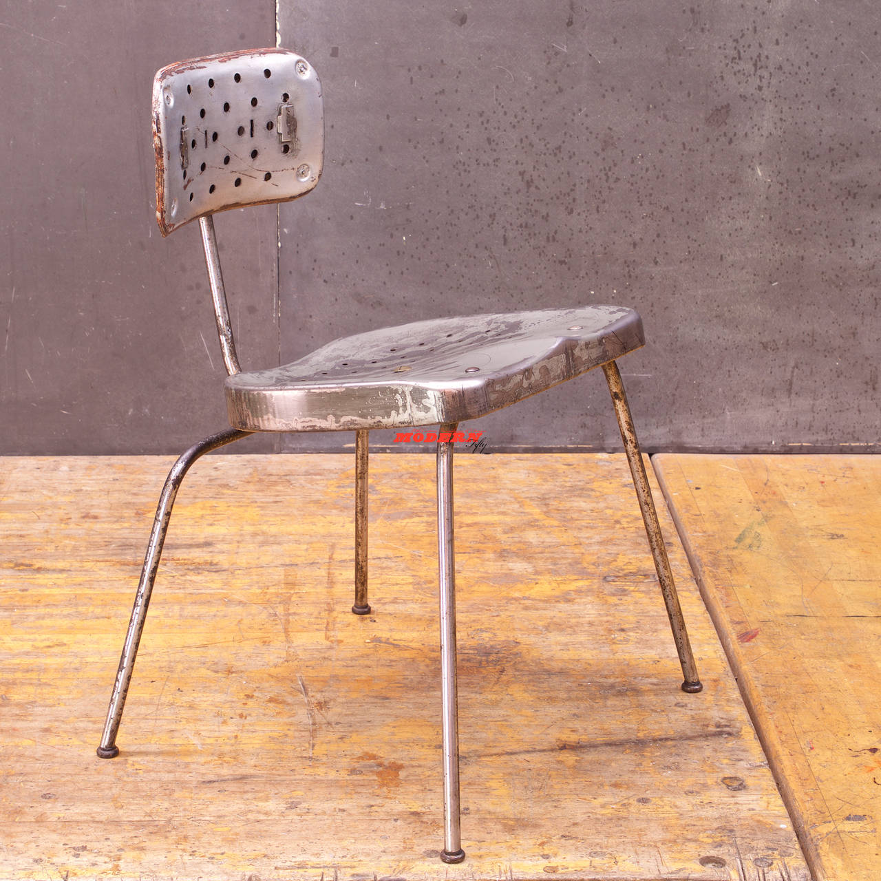 Machine-Made Industrial Modern50 Assemblage DCM(M) Chair