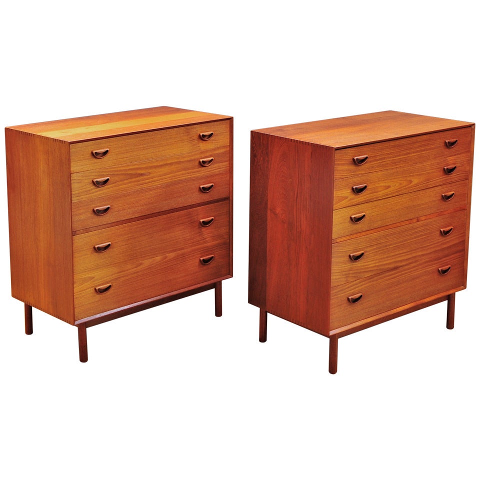 Peter Hvidt & Orla Molgaard-Nielsen Danish Teak Dressers