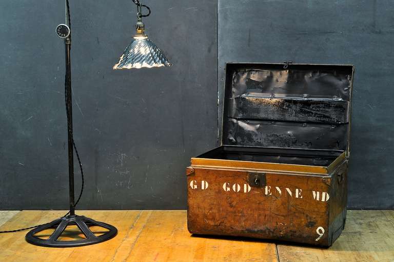 Vintage Industrial Steampunk Century Floor Lamp 1