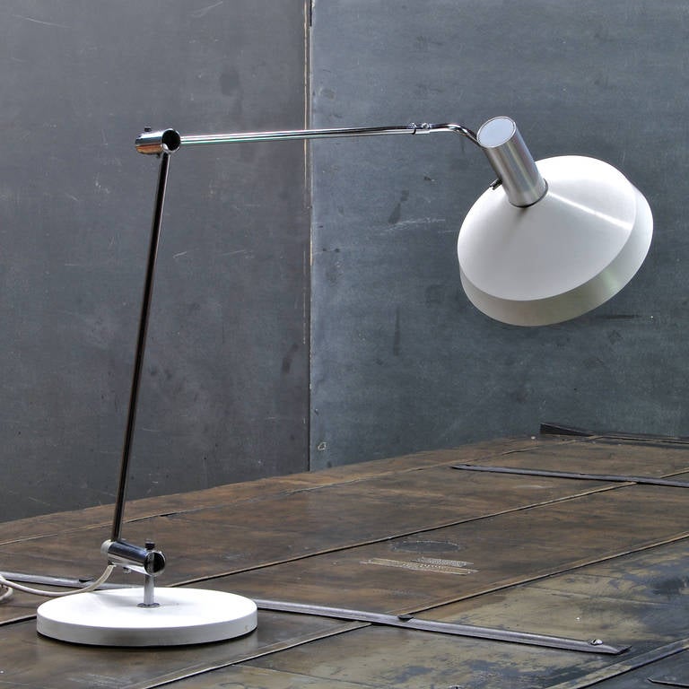 A Rare 1950s Articulated Lamp, by Rico & Rosemary Baltensweiler.  Highly Articulate Lamp, most adjustable we have ever used!!