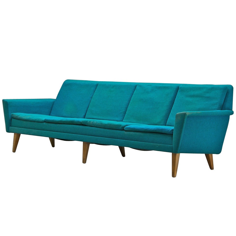 Sofa 
Chair 1950s Folke Ohlsson Poul Dinesen Dux Mid-Century Modern 50s