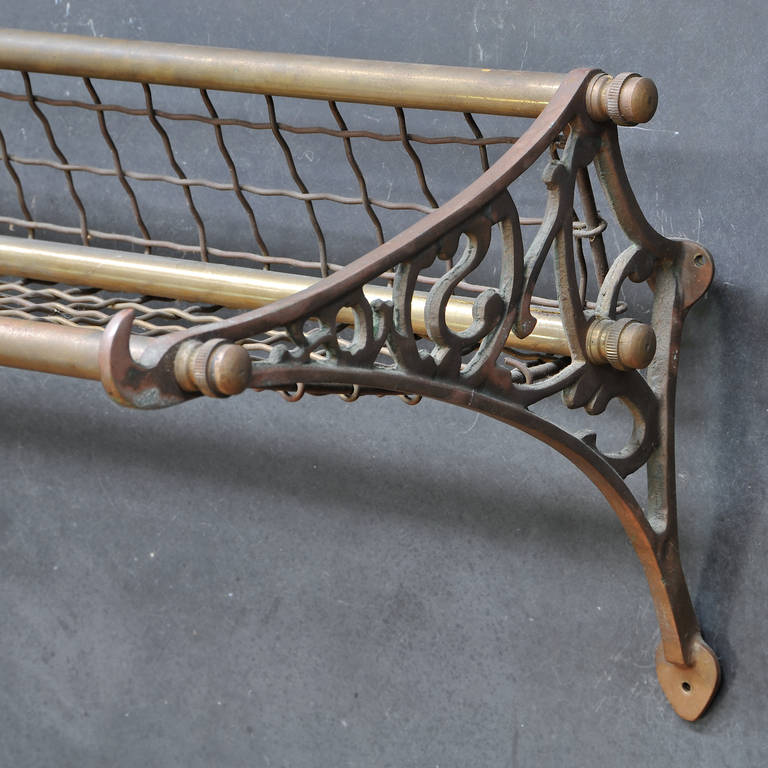 train luggage rack