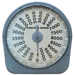 1950s Fairbanks Morse Industrial Tombstone Scale 11