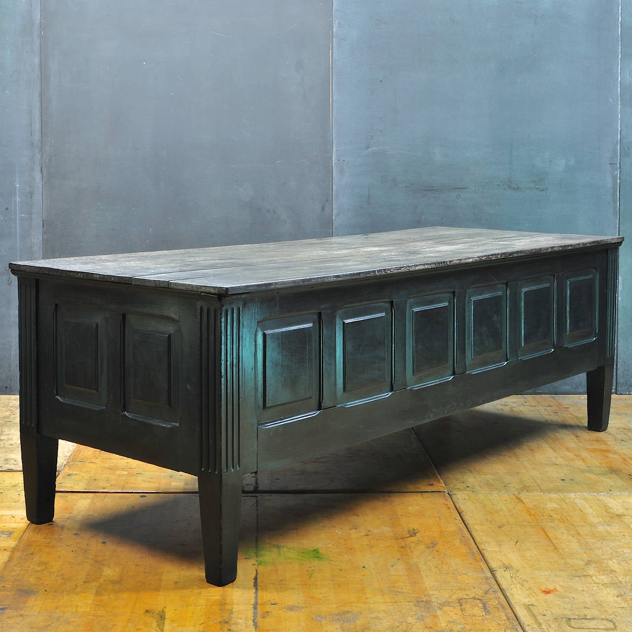Industrial 19th Century Mercantile General Store Stock Work Table