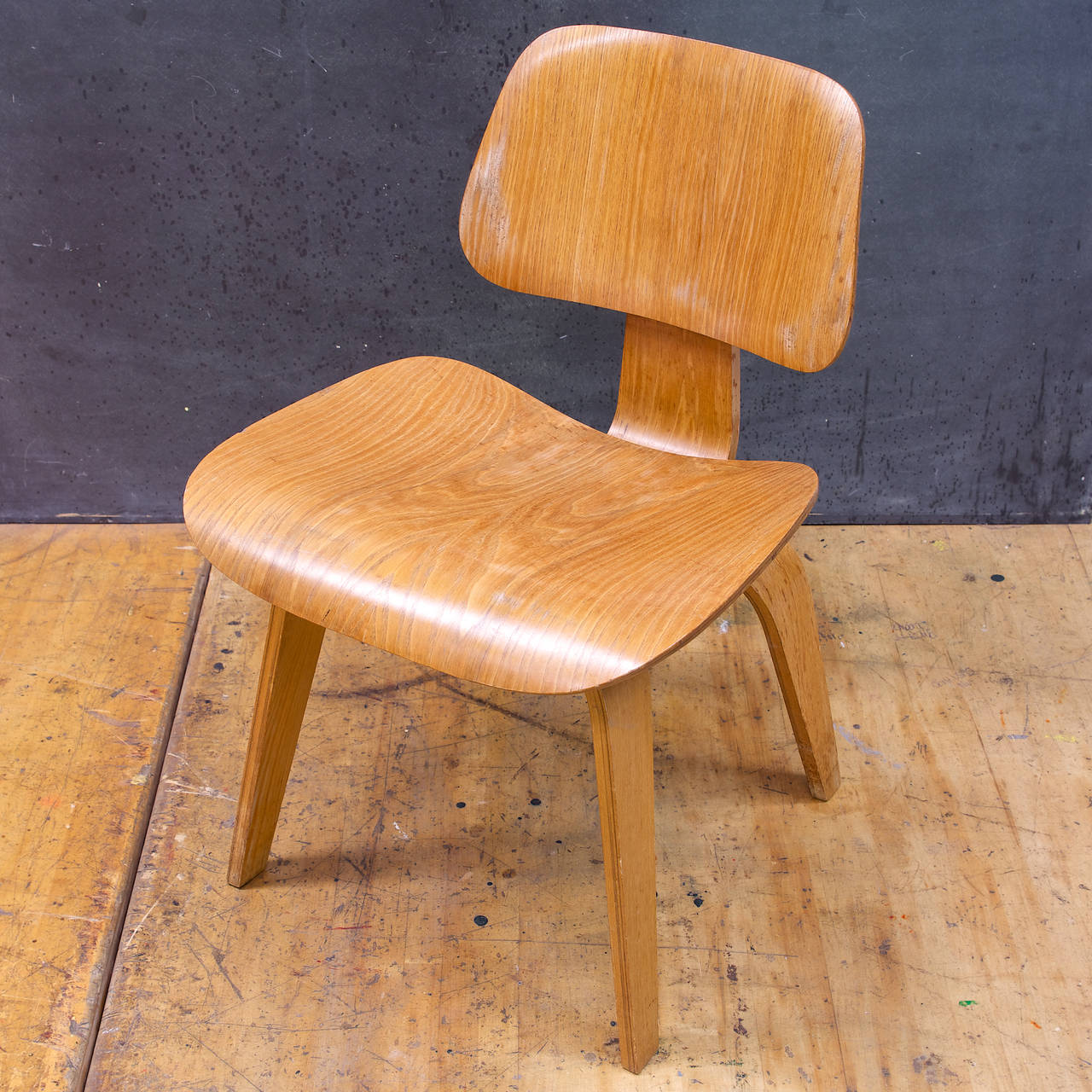 Mid-20th Century 1st Year Charles Eames for Evans Herman Miller DCW Chairs