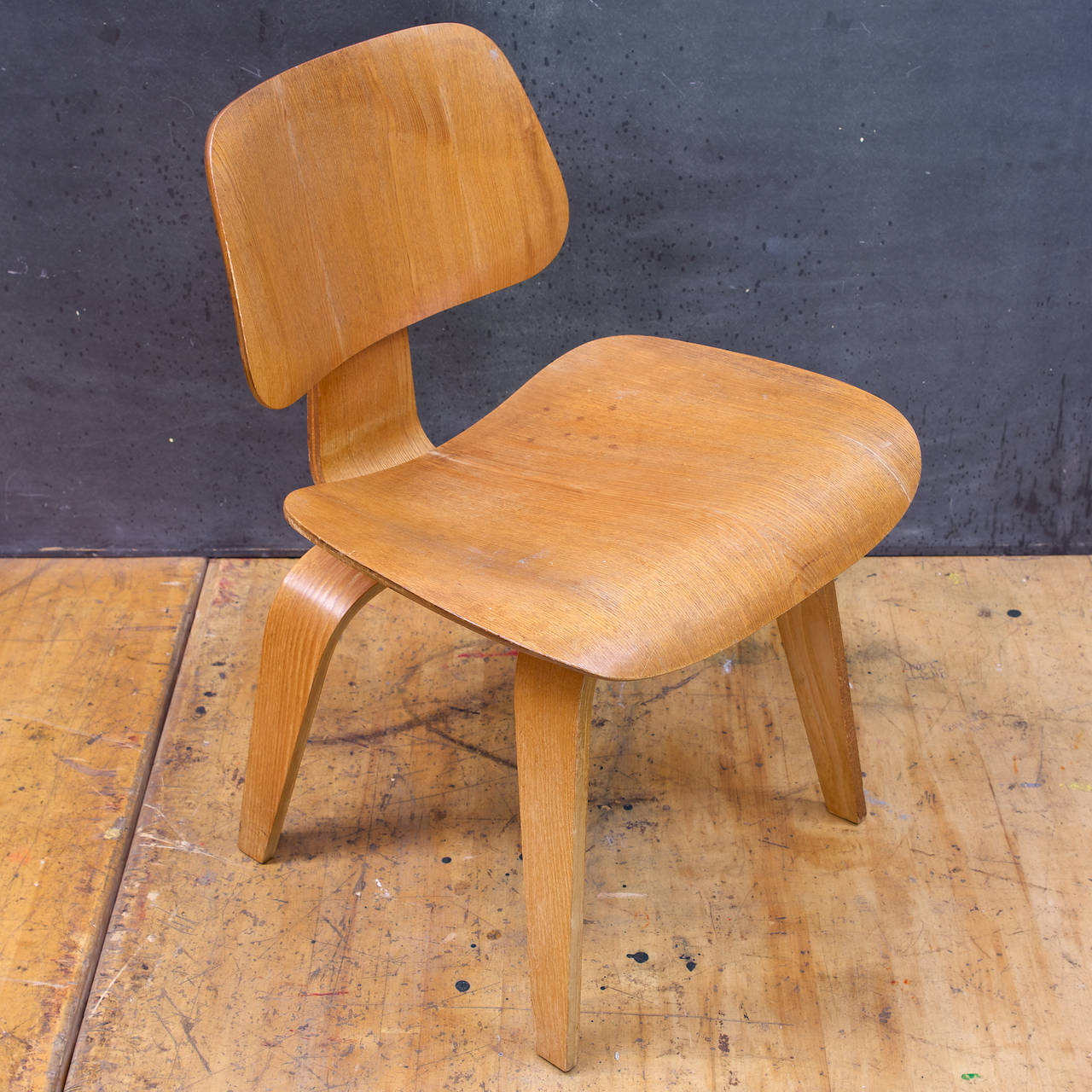 Laminated 1st Year Charles Eames for Evans Herman Miller DCW Chairs