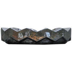 Lee Rosin for Design Technics Zig Zag Bowl Centerpiece