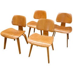 1st Year Charles Eames for Evans Herman Miller DCW Chairs