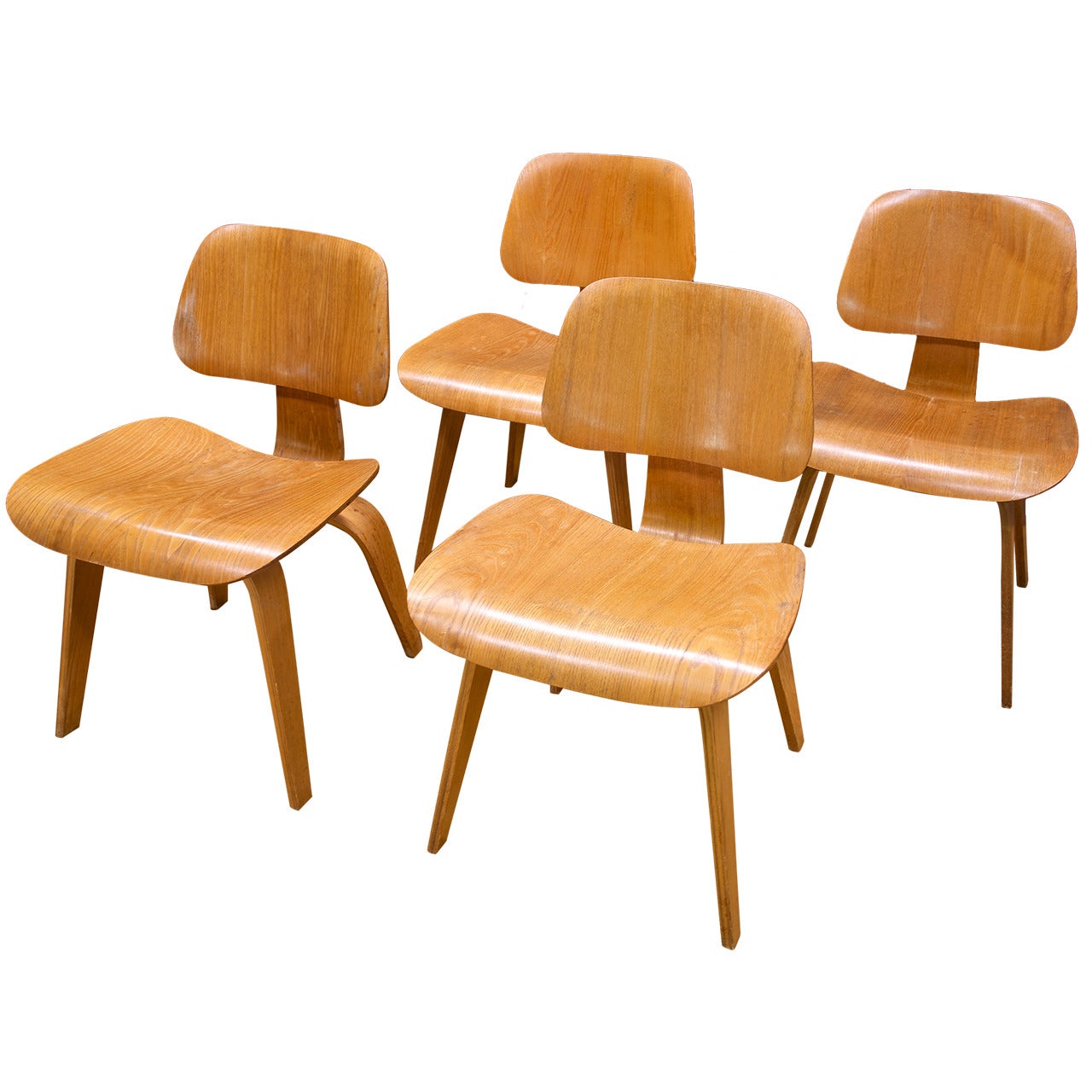 1st Year Charles Eames for Evans Herman Miller DCW Chairs