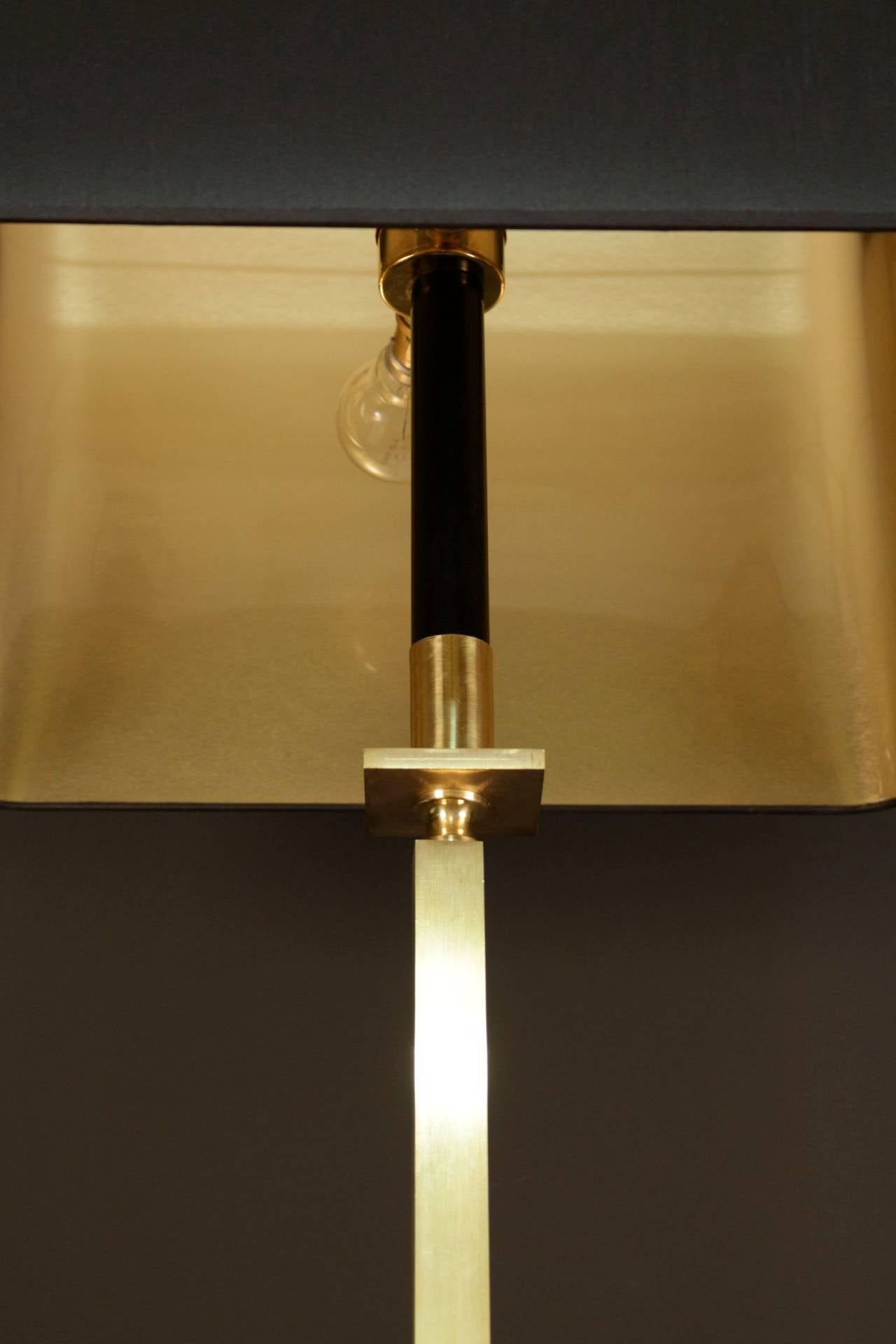 Brass 1960s Floor Lamp by Maison Jansen