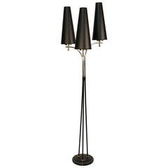 1950s Floor Lamp by Maison Lunel 3