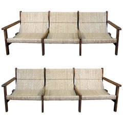Pair of 1940's Sofas Attributed to Francis Jourdain