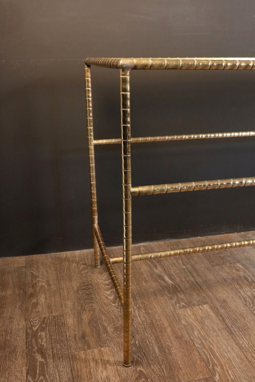 French Large 1950s Console Table by Maison Bagues