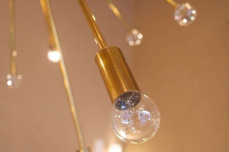 Italian Spoutnik Ceiling Lamp