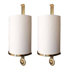 Pair of 1970s Large Sconces