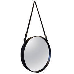 Large 1950s Mirror by Jacques Adnet
