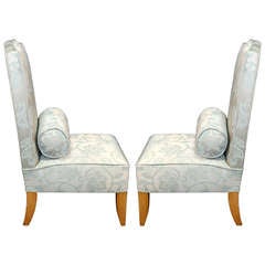 Pair of 1946 "Chauffeuse" Armchairs Attributed to Andre Arbus 6