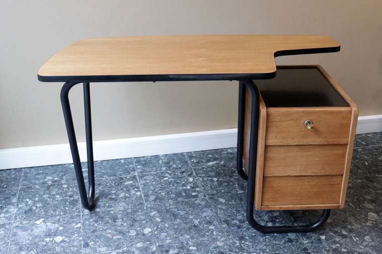 1950 Jacques Hitier Mobilor Edition Desk