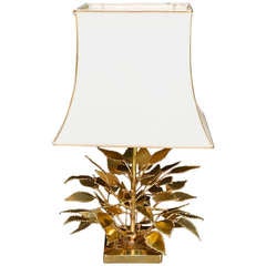 1970 "Tree" Table Lamp by Maison Charles Pegay