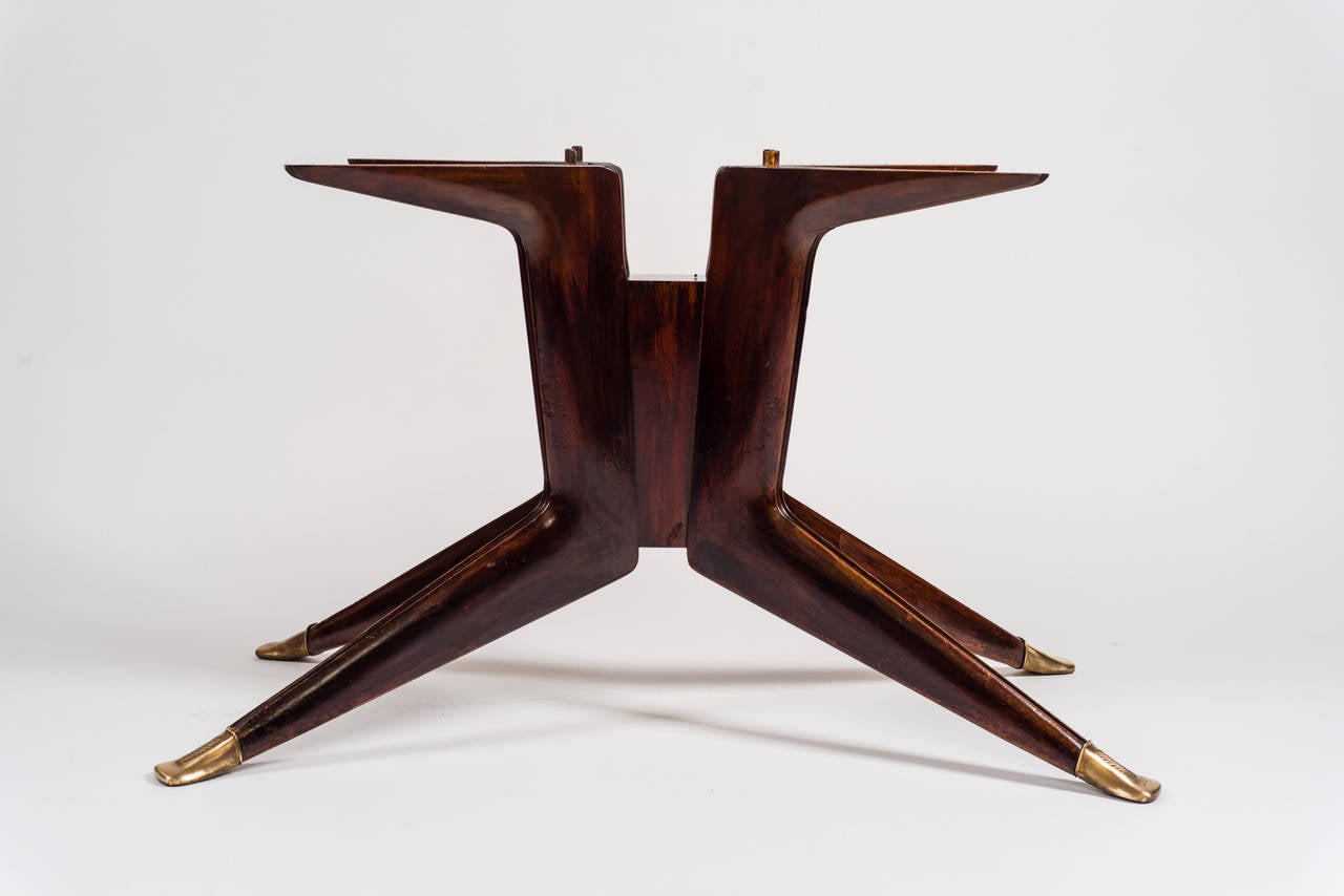 Italian Dining Table in the Style of Paolo Buffa, 1950s