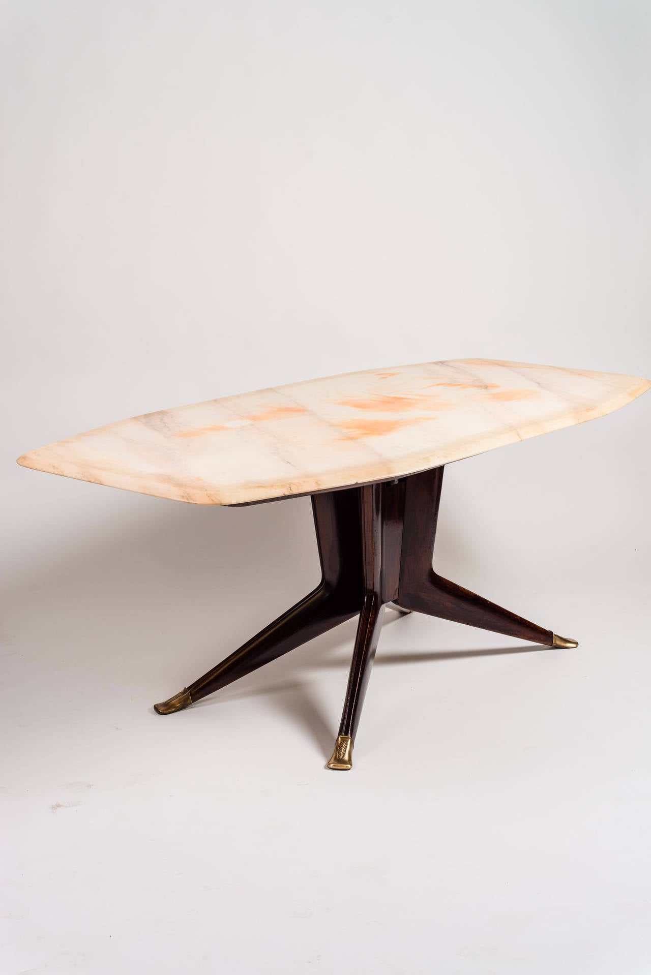 Dining Table in the Style of Paolo Buffa, 1950s 1