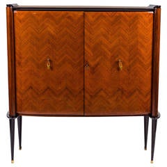 Italian Bar Cabinet in the style of  Paolo Buffa, 1950s