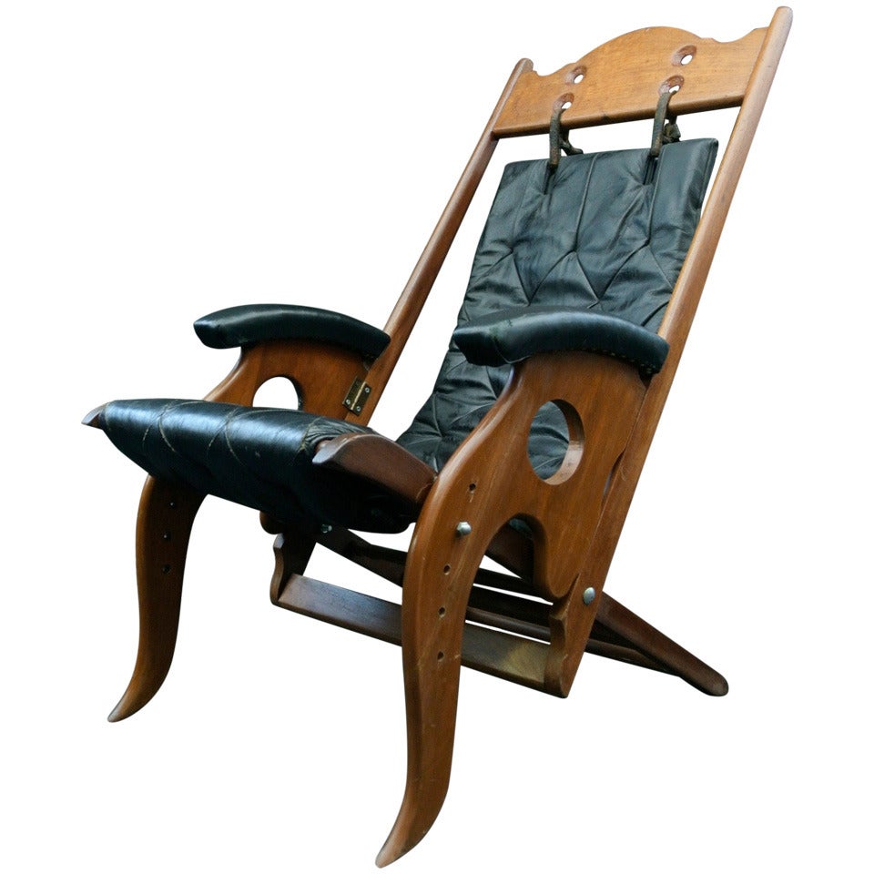 Rare Boat Easy Chair