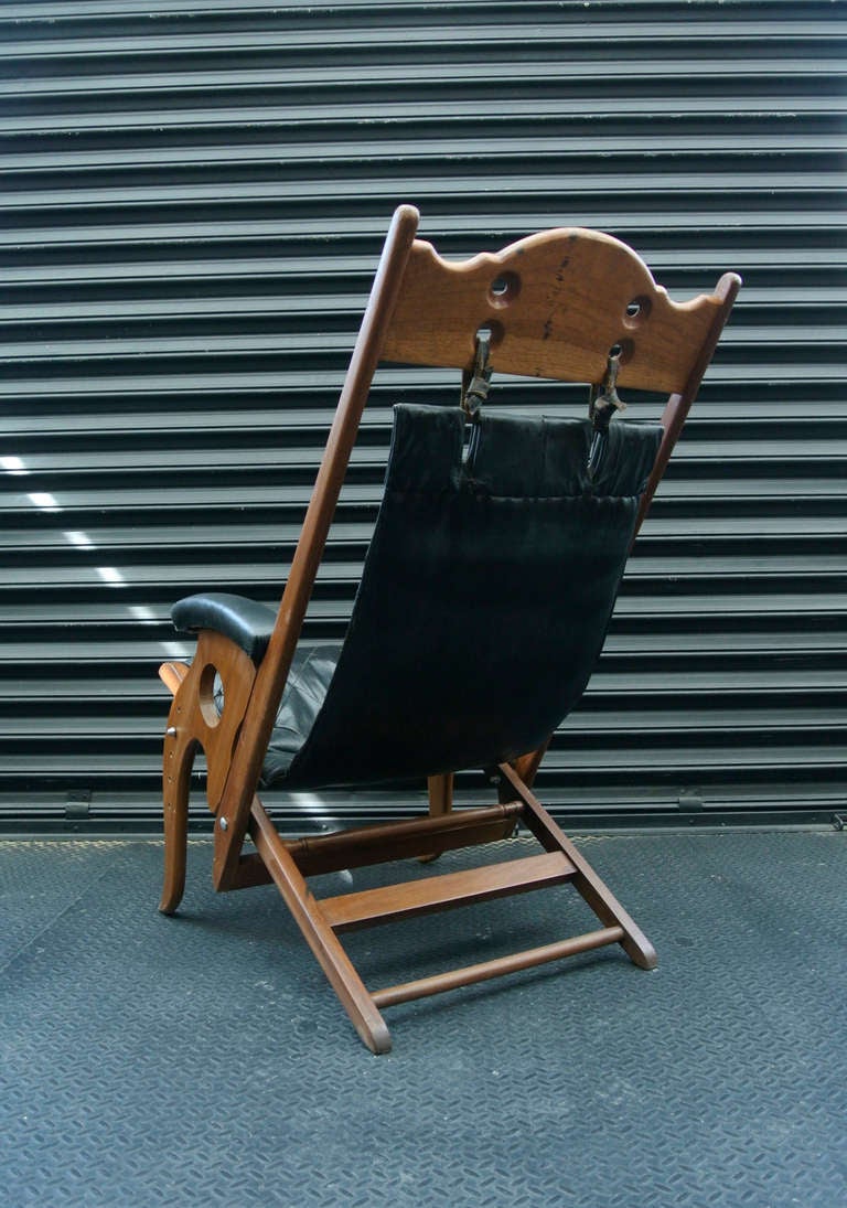 Mid-20th Century Rare Boat Easy Chair