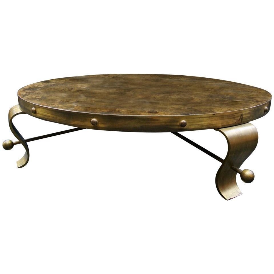 Robert & Mito Block Bronze Coffee Table