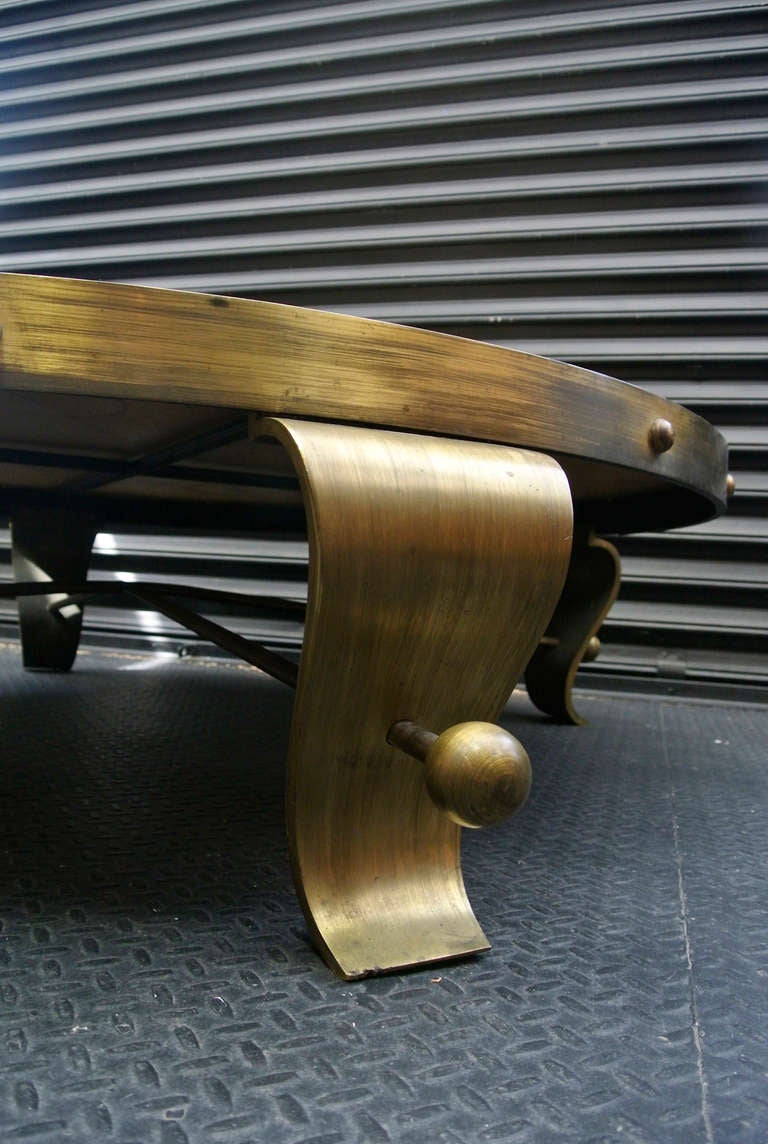 Robert & Mito Block Bronze Coffee Table 2