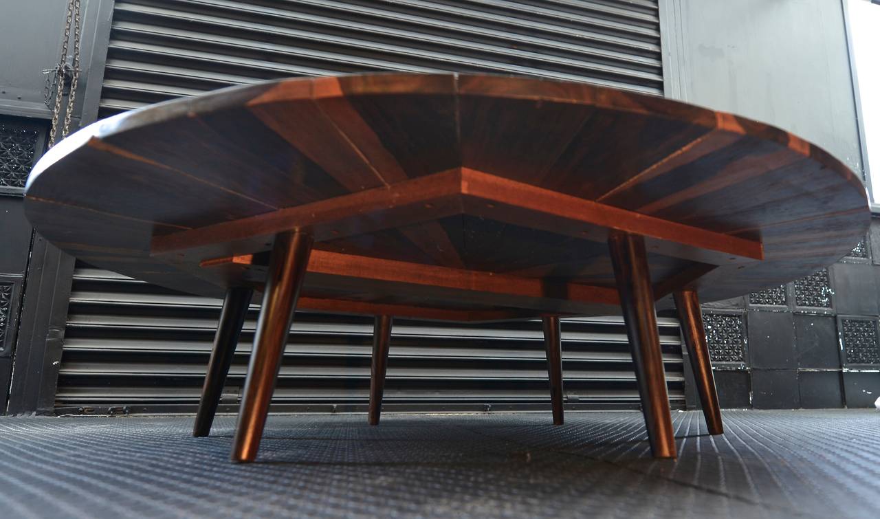 Mexican Coffee Table in Tropical Wood 2