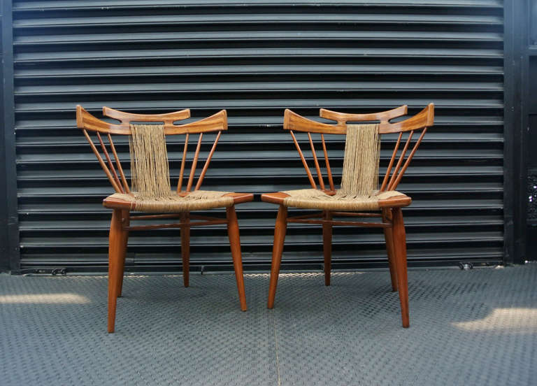 Mexican Edmund Spence Pair of Chairs
