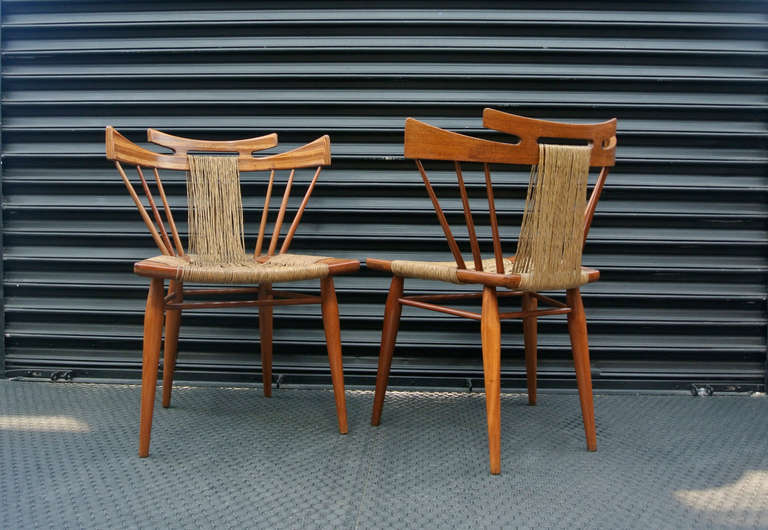 Edmund Spence Pair of Chairs In Good Condition In Mexico, D.F.