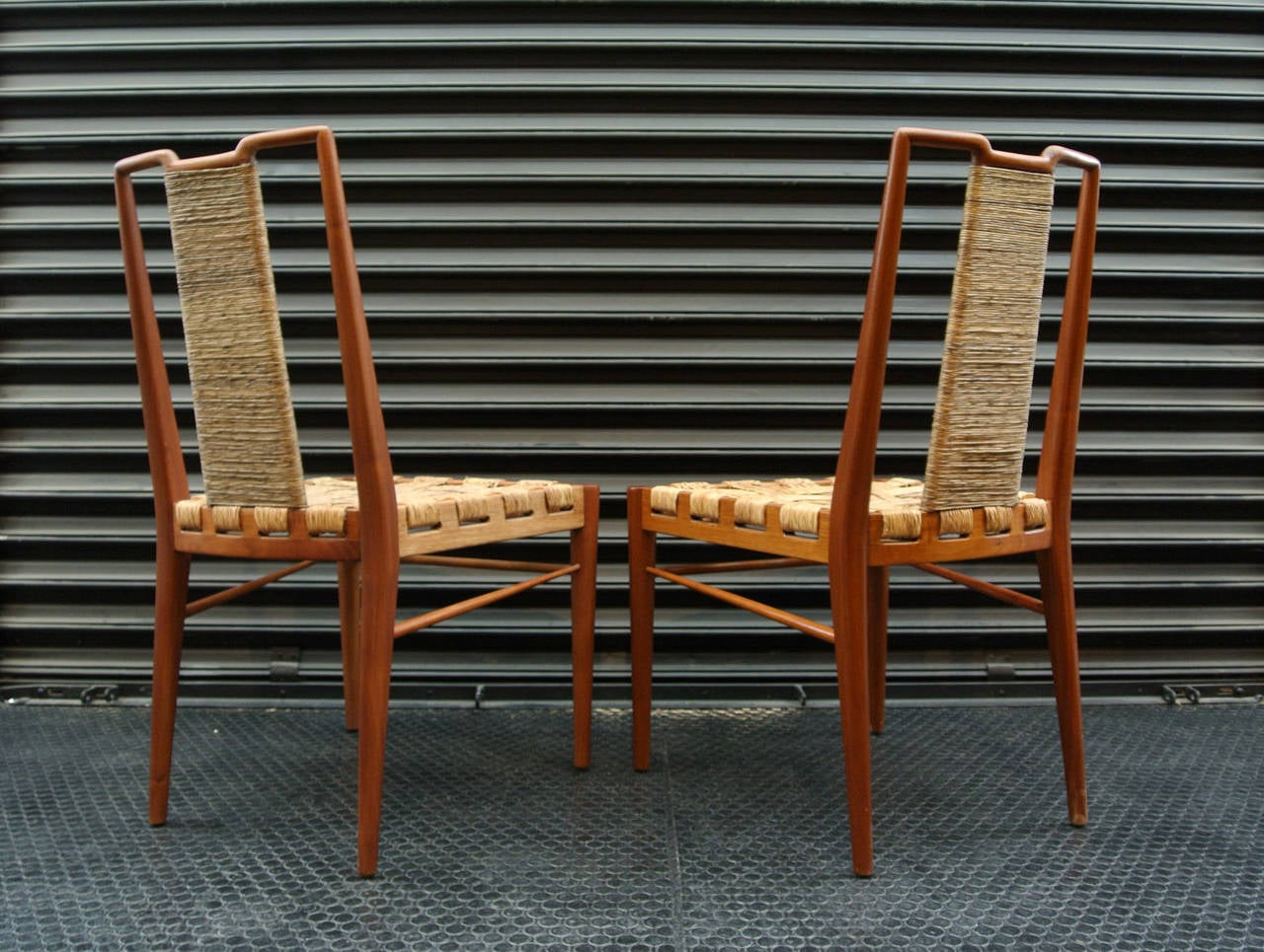 Mid-Century Modern Edmund Spence Set of Six Dining Chairs