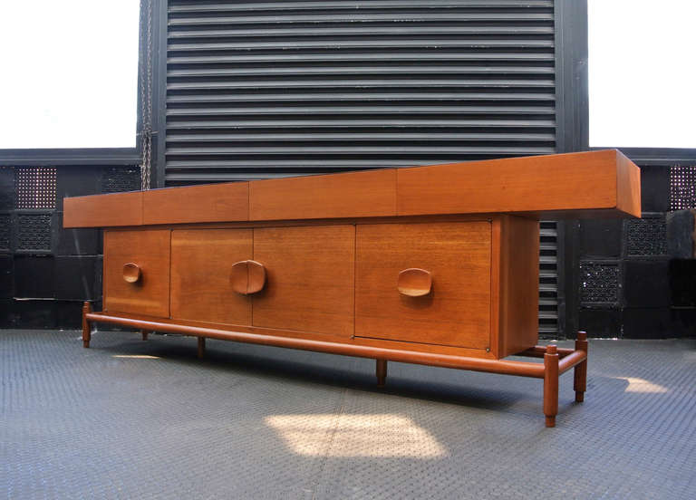 Mahogany Mexican Credenza
