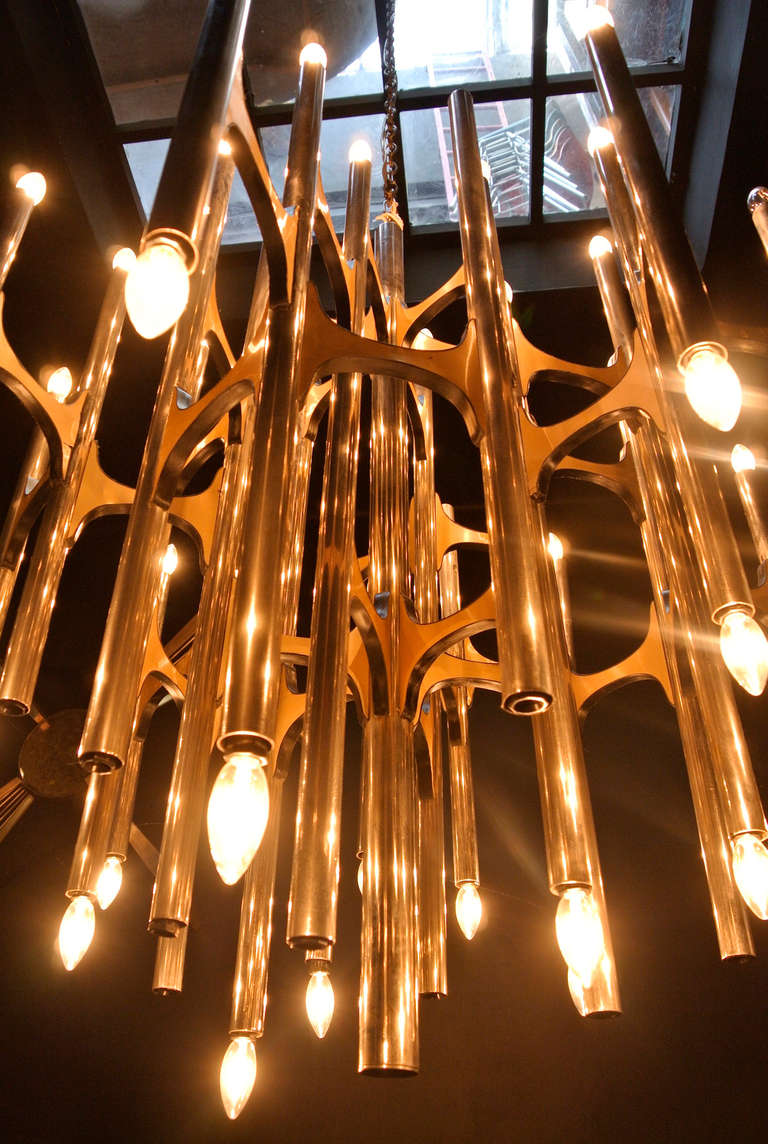 Mid-20th Century Gaetano Sciolari Lamp