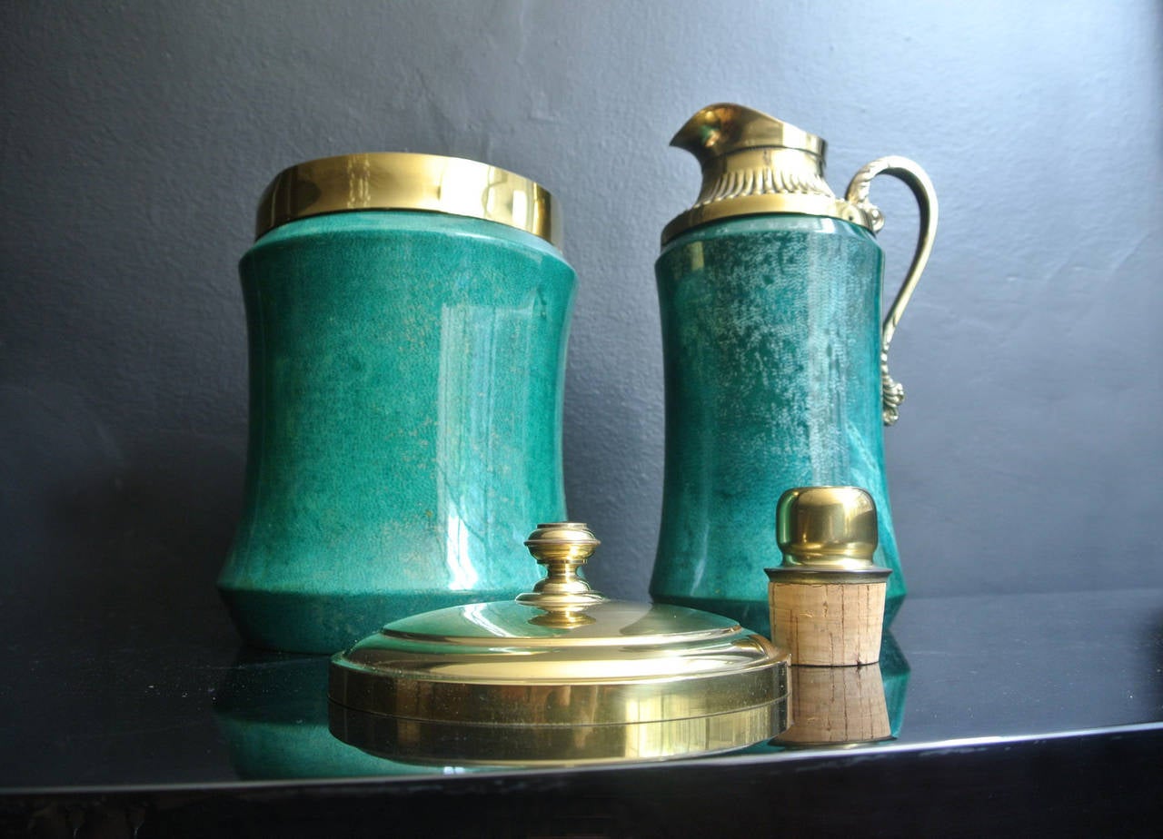 Aldo Tura Water Jug and Cooler