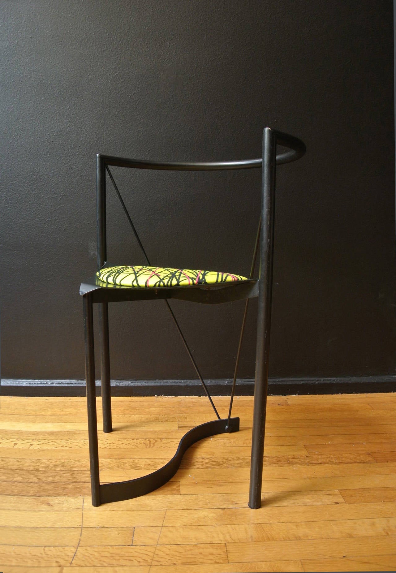 Late 20th Century Piar of Sculptural Italian Chairs