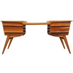 Eugenio Escudero Mahogany Desk