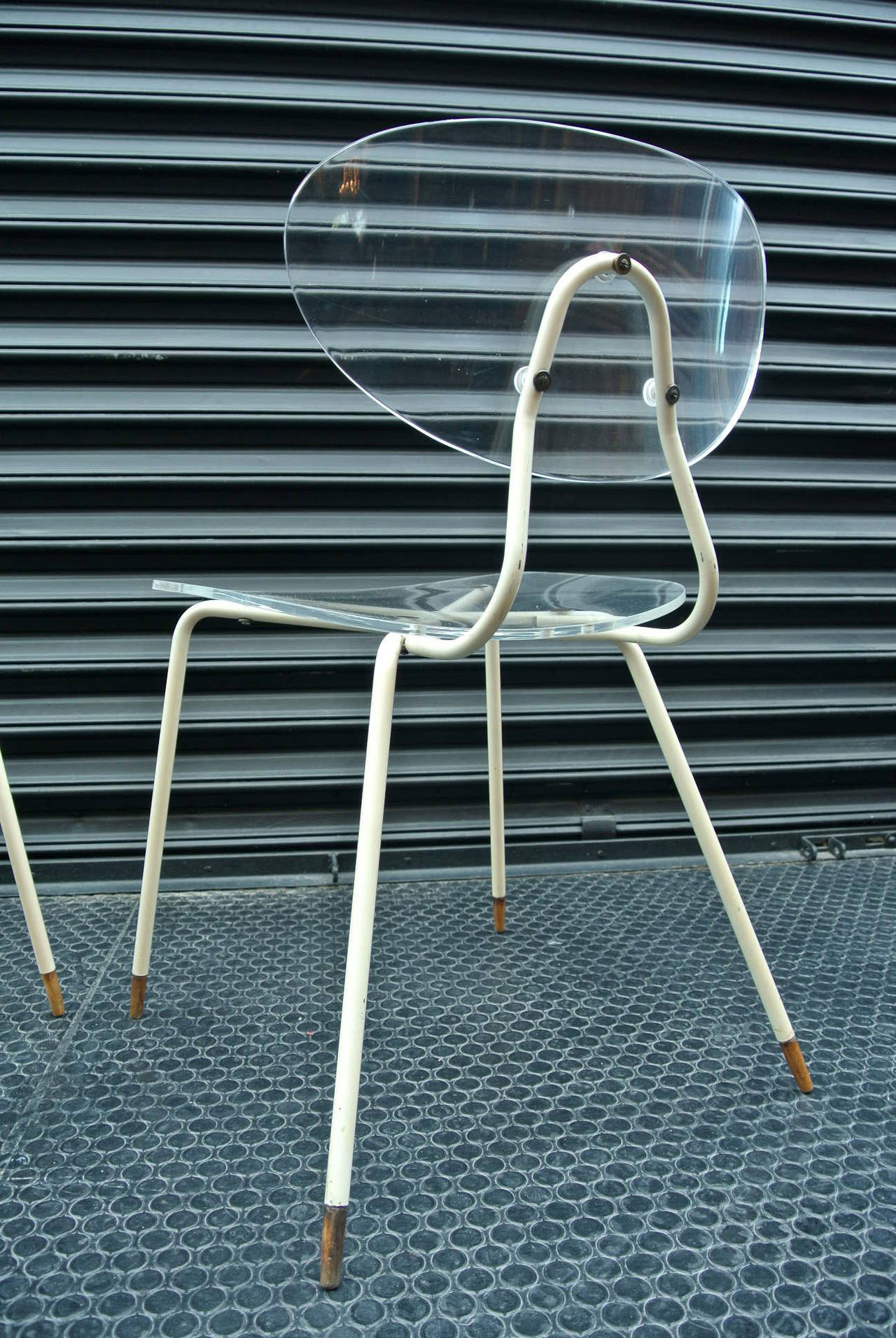 Set of Ten Lucite Chairs In Good Condition In Mexico City, MX