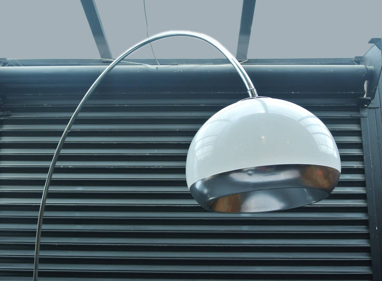 Acrylic Harvey Guzzini Arc Floor Lamp