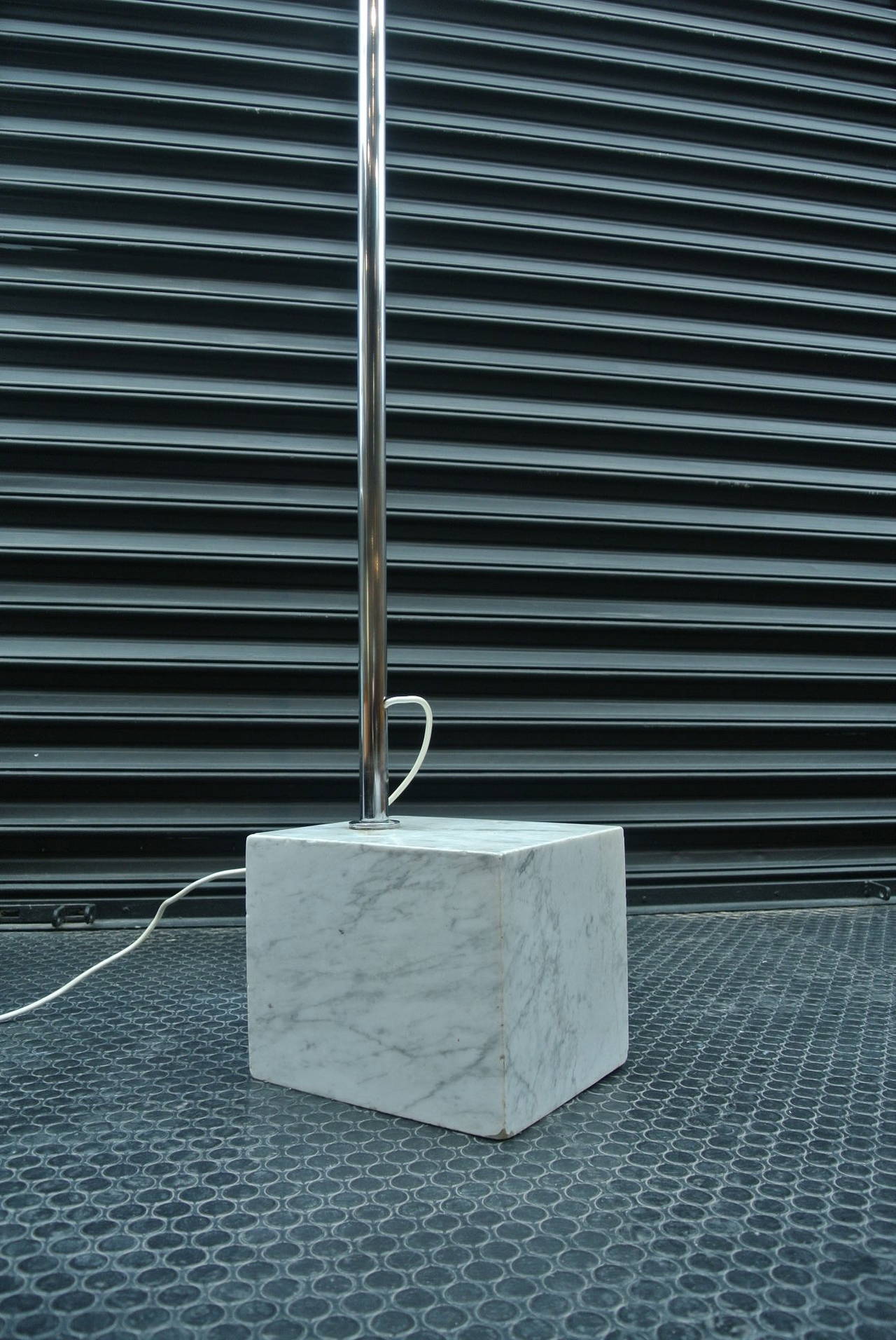 Late 20th Century Harvey Guzzini Arc Floor Lamp