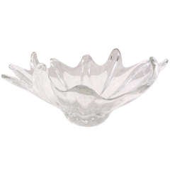 Daum Crystal Vase Daum Crystal Vase