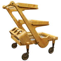 Aldo Tura Serving Trolley