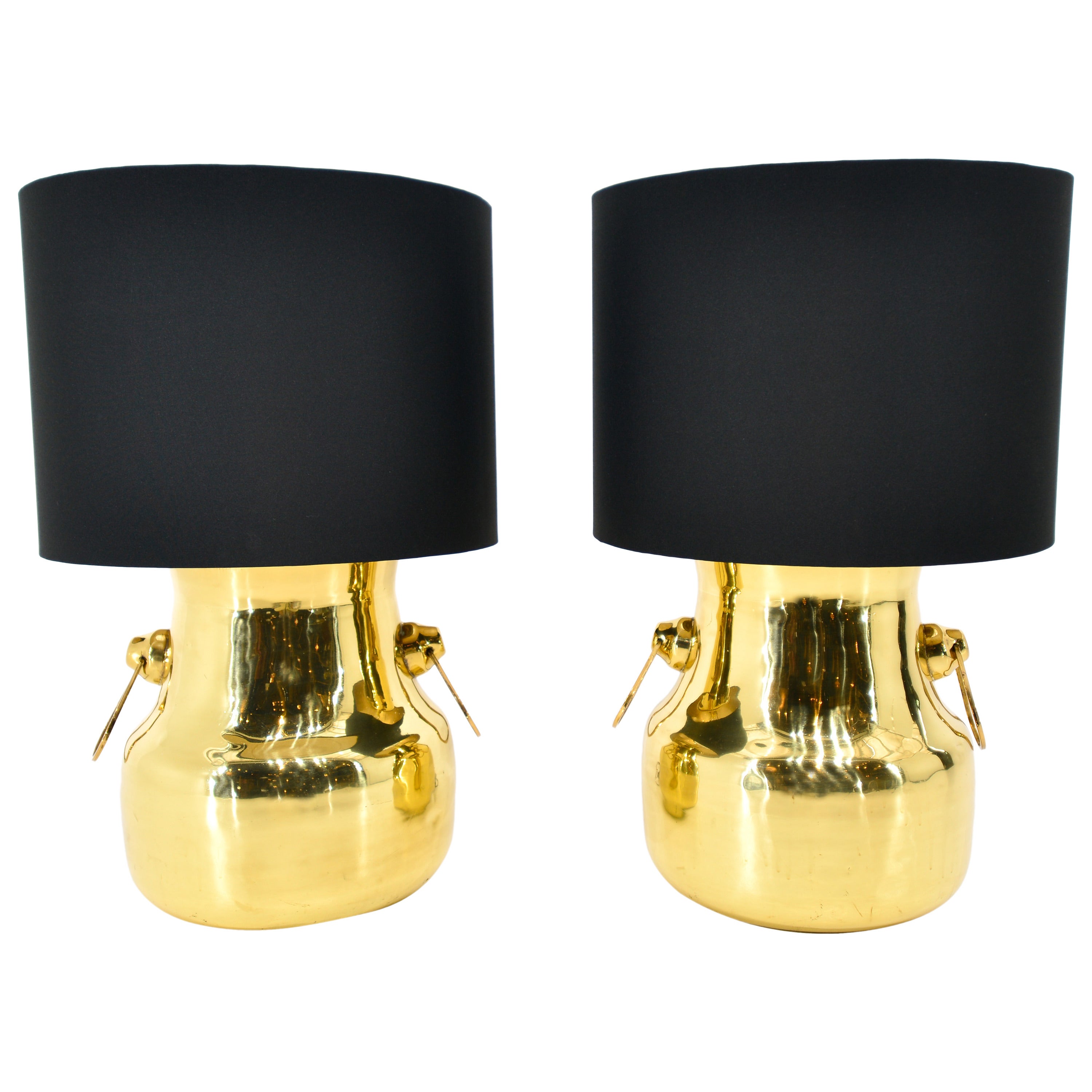 Pair of Mexican Table Lamps