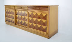 Don Shoemaker Geometric Credenza