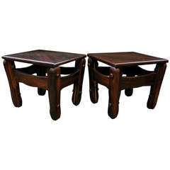 Don Shoemaker Pair of Side Tables
