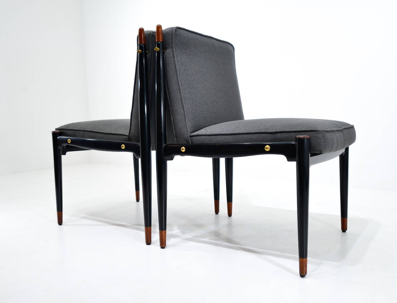Bronze Frank Kyle Set of Ten Dining Chairs