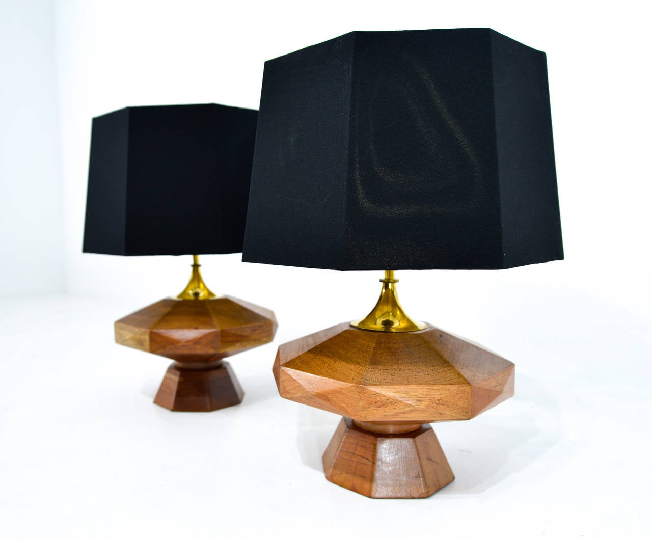 Mexican Arturo Pani Pair of Table Lamps