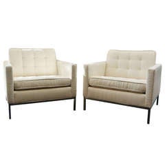 Florence Knoll Pair Of Armchairs